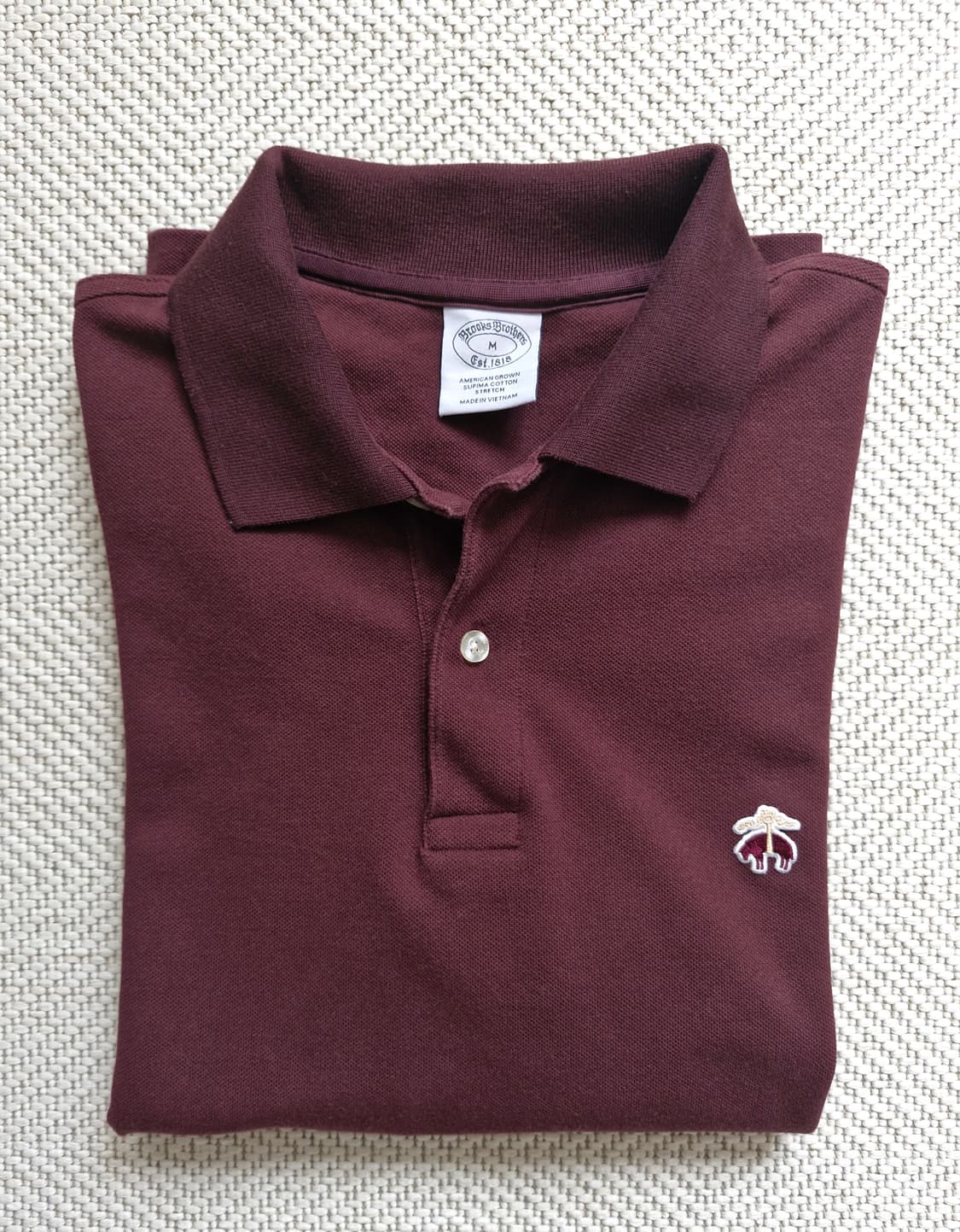 브룩스브라더스 수피마코튼 폴로셔츠 M 상품이미지4