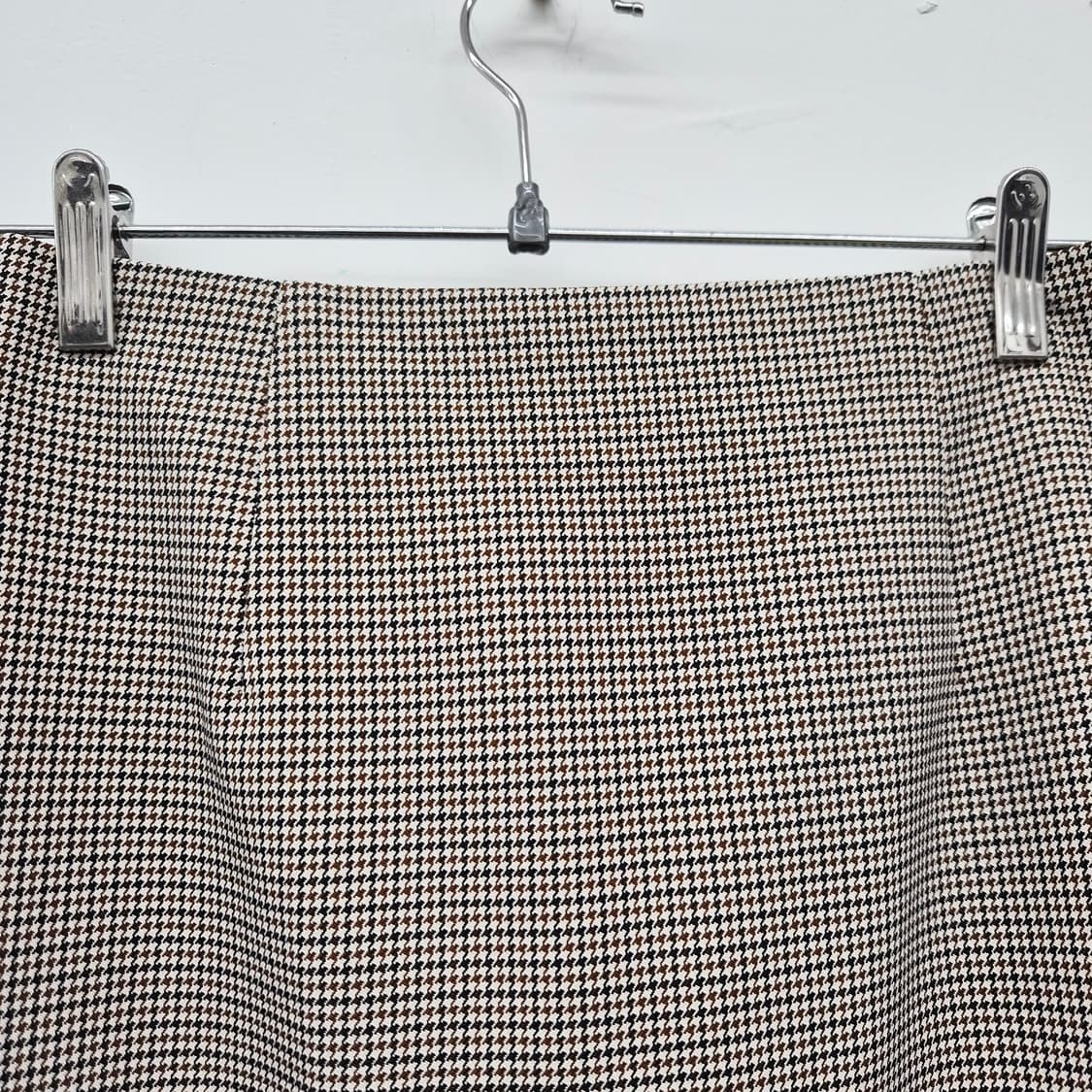 펜디 체크 미디 스커트 여성 28in 상품이미지3