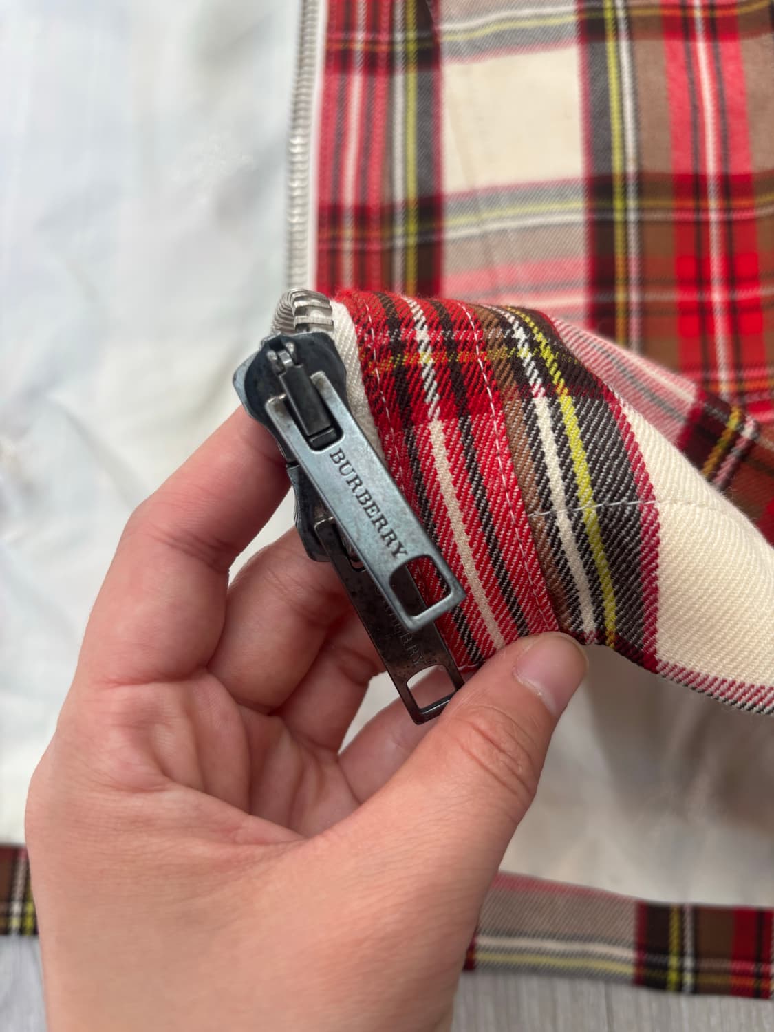 버버리 런던 아카이브 타탄체크 자켓  상품이미지6