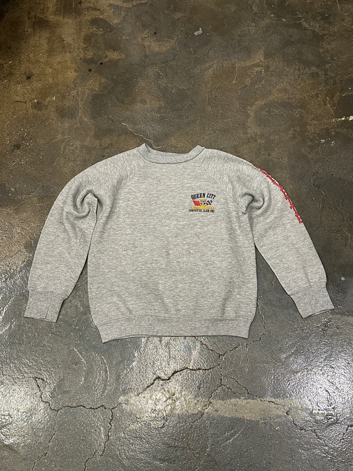 90s vintage printing sweatshirts XS 상품이미지1