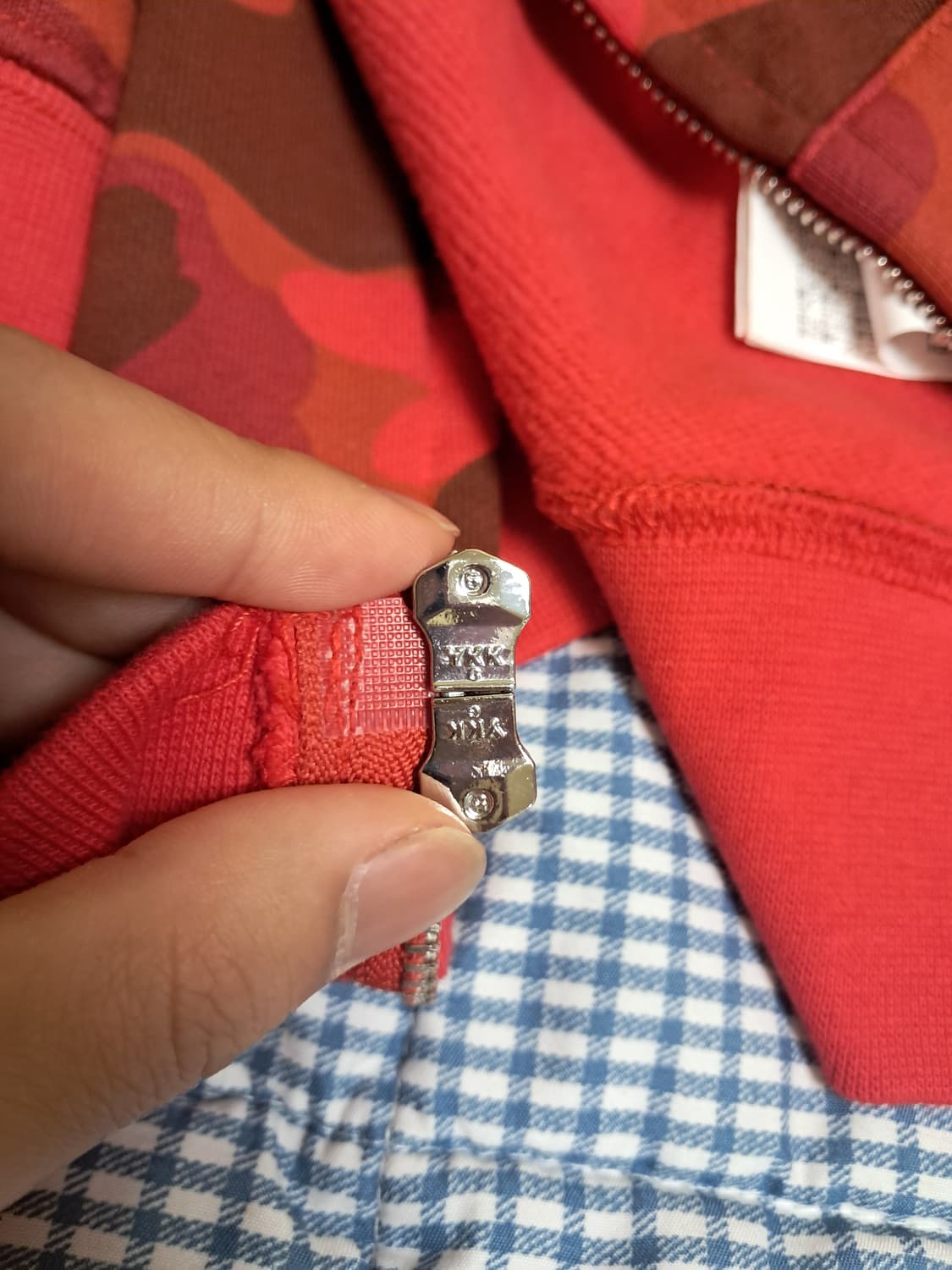 베이프 샤크후드 적계 레드 s 팝니다 상품이미지9