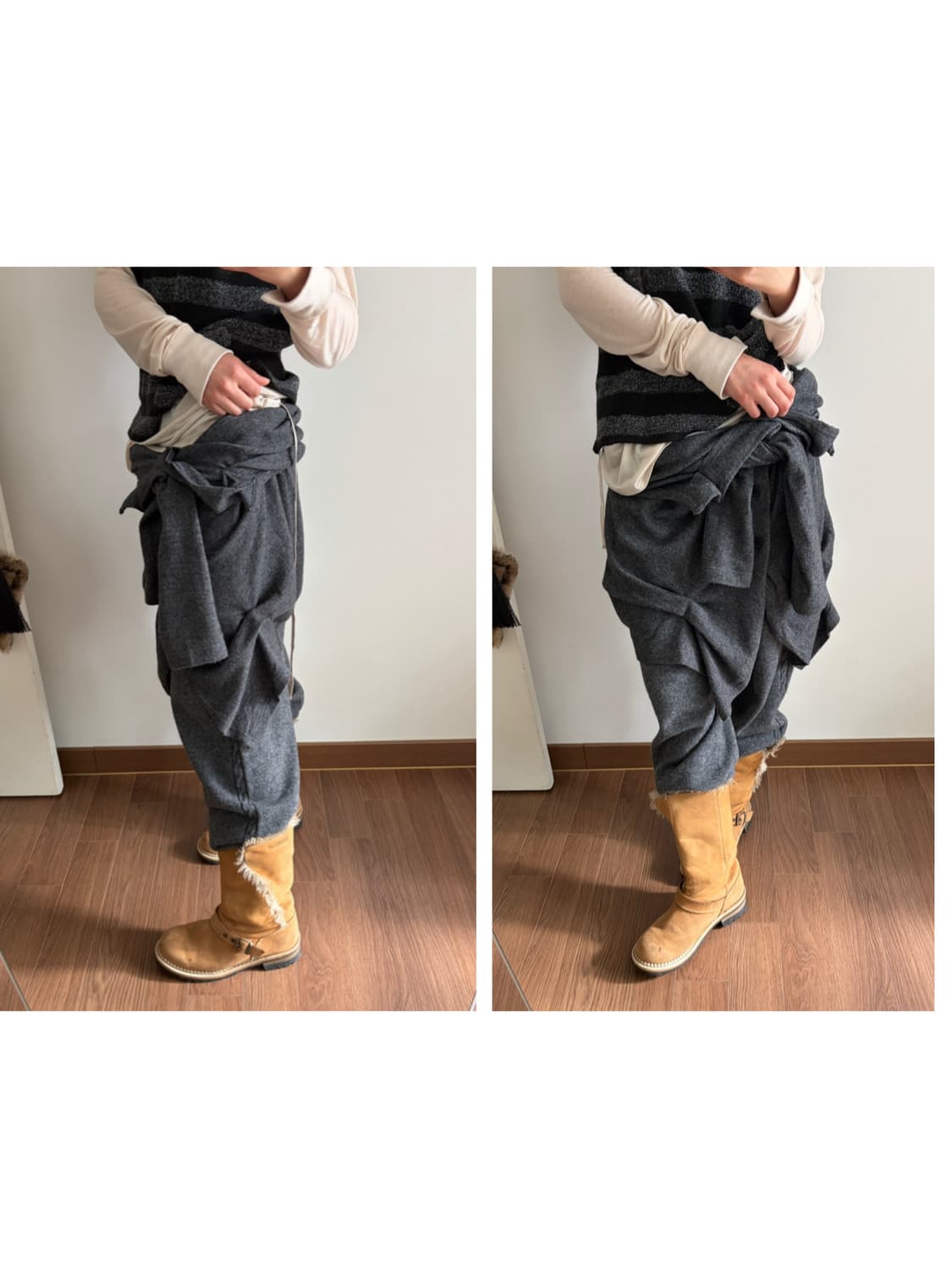 stripe turtleneck knit 상품이미지5