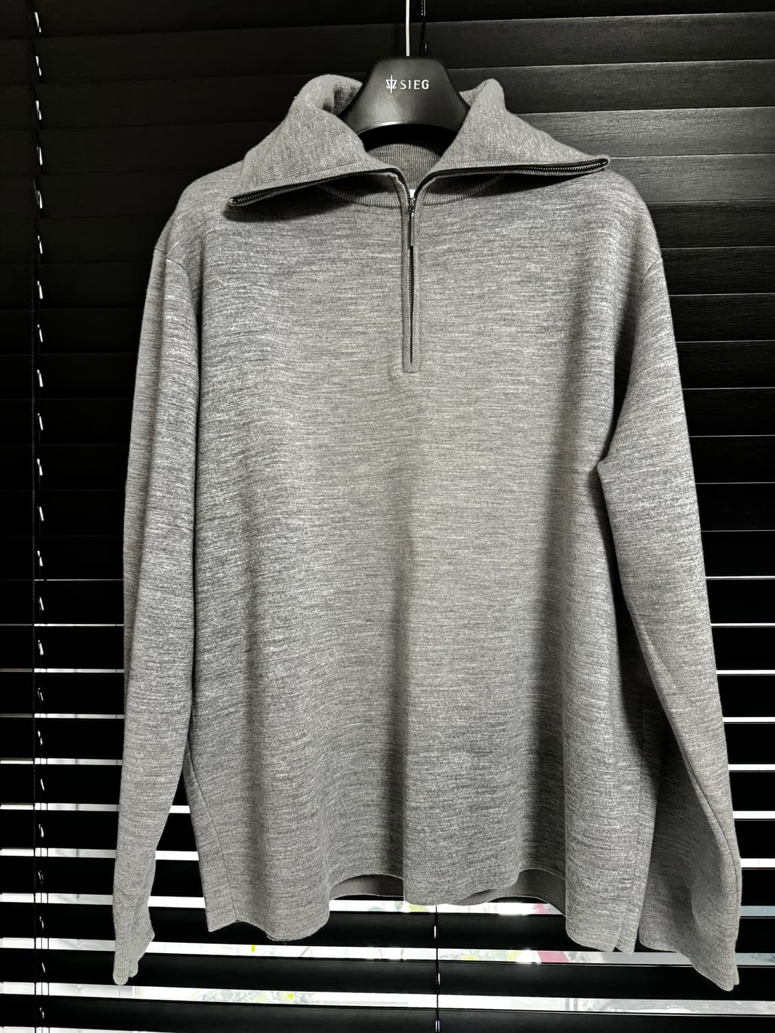 Studio Nicholson 반집업 메리노 울 니트 L 상품이미지1