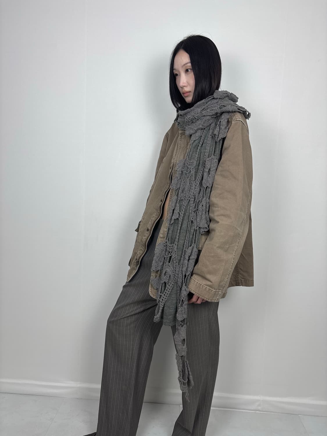 GRUNGE DRAPE SCARF 상품이미지5