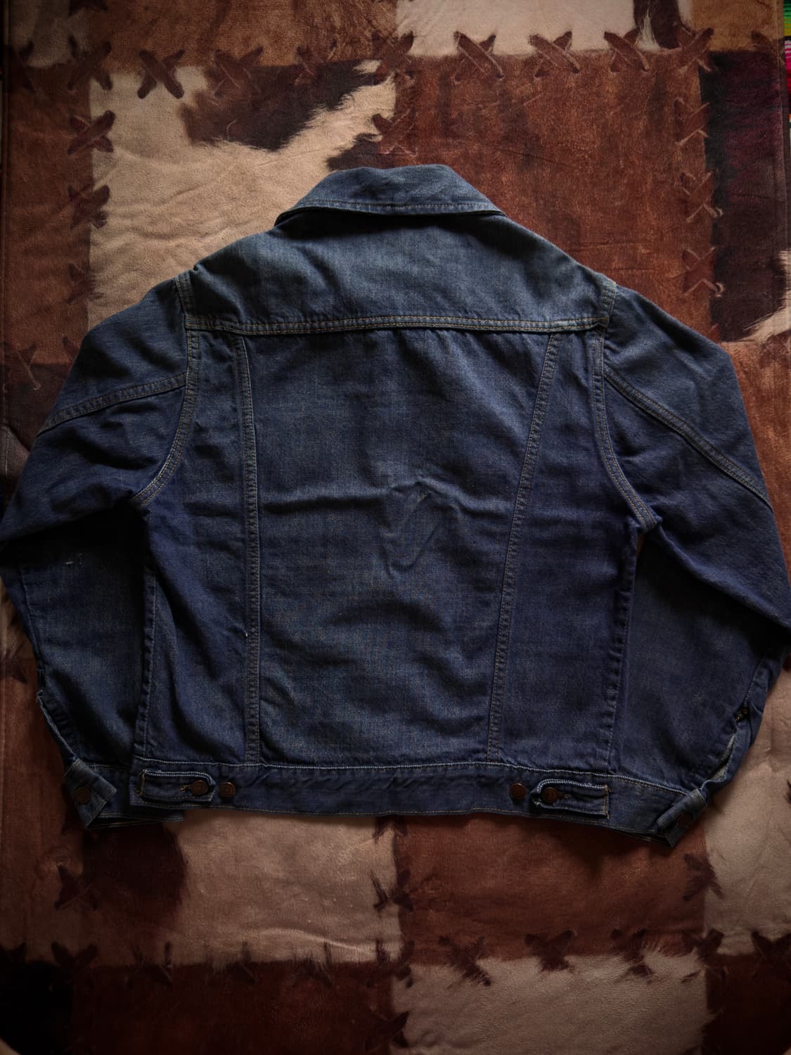 70s Sears Roebucks Selvedge Denim Jacket 상품이미지2
