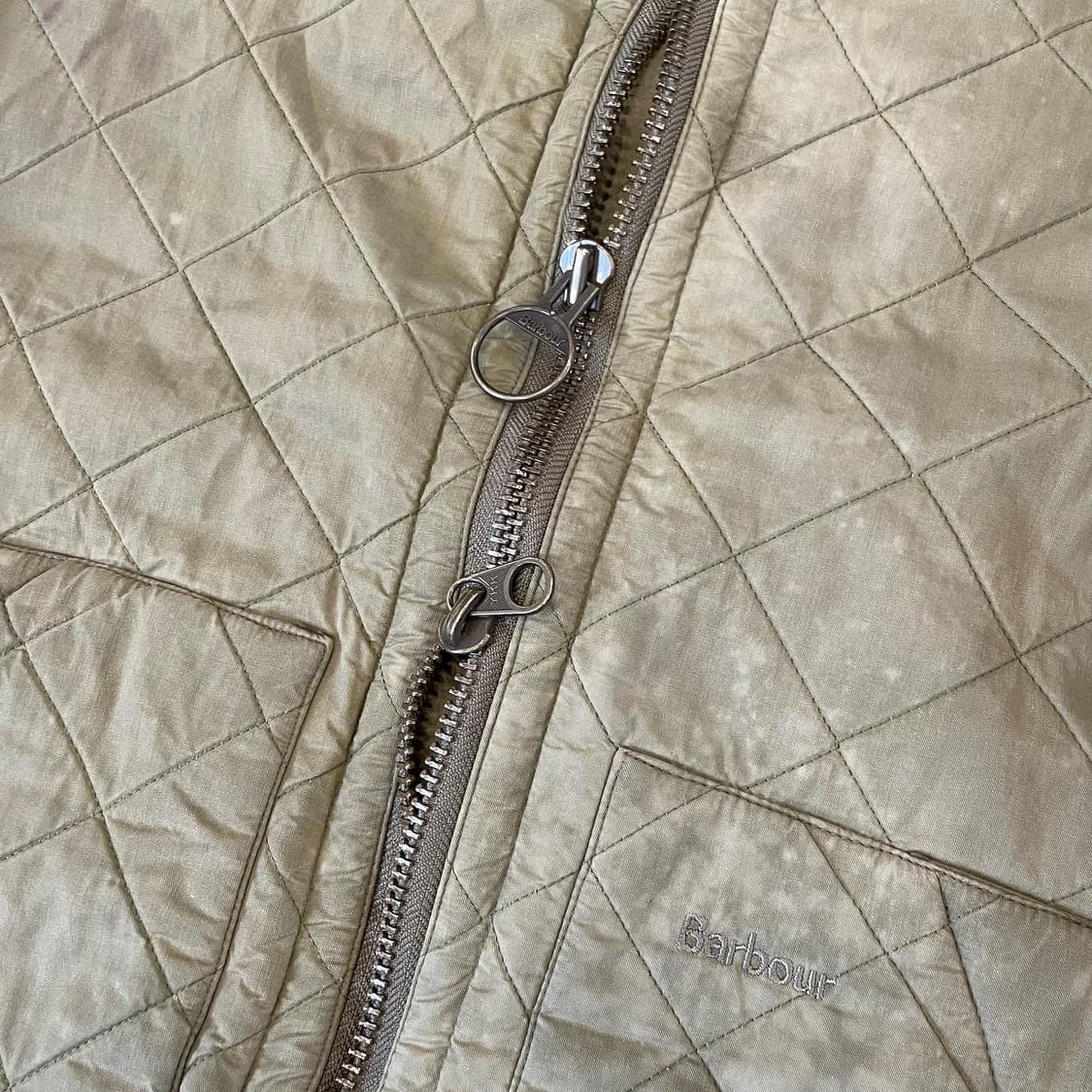 바버 퀼팅 후리스 자켓 상품이미지5