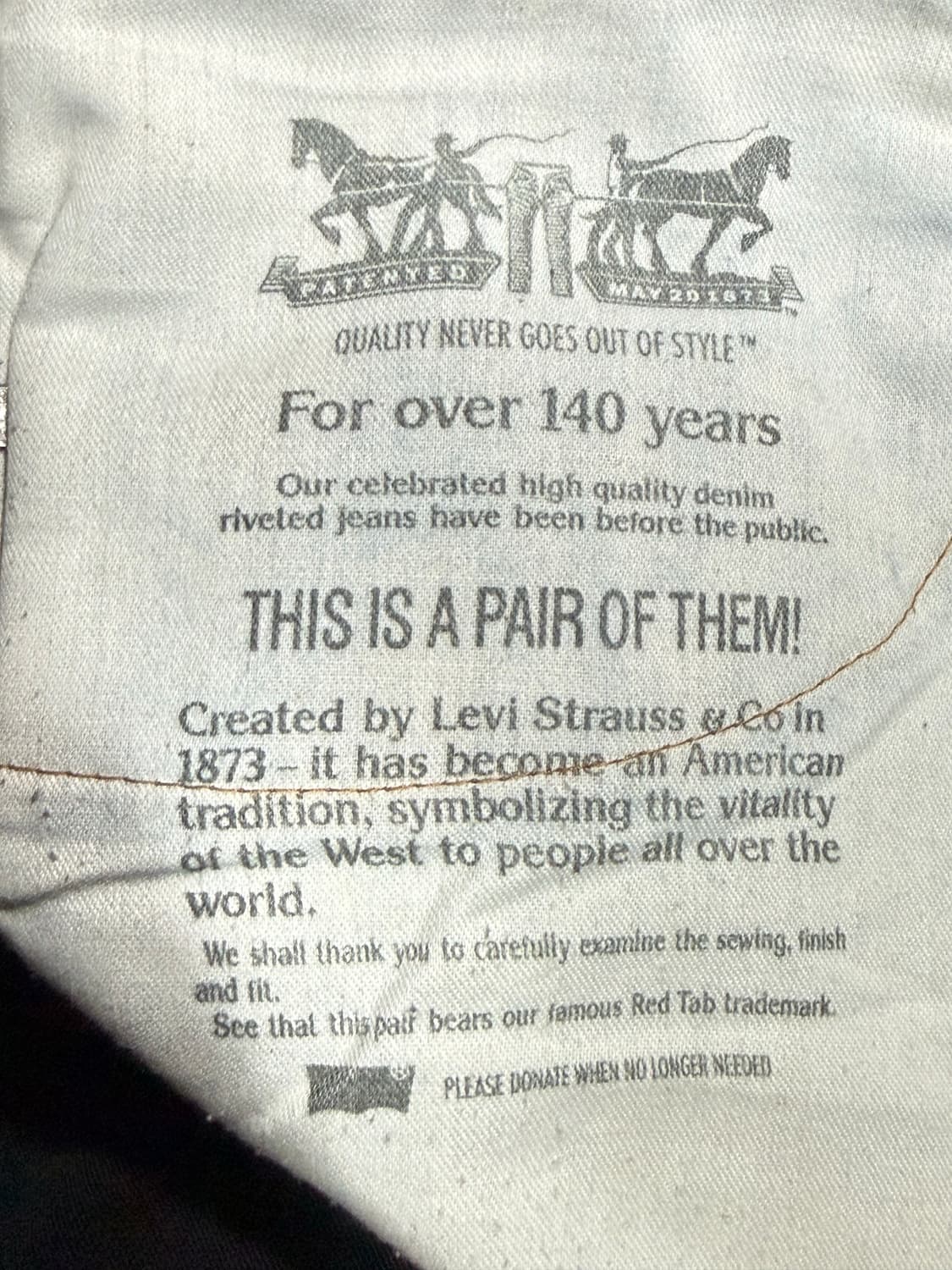 Levis 리바이스 505 데님팬츠 상품이미지7