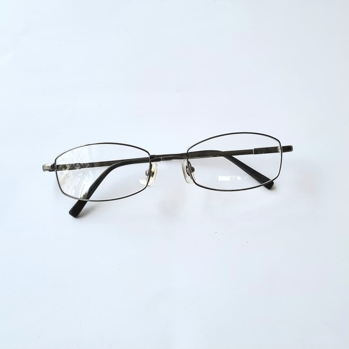 데드스탁  빈티지 무드 가득한 건메탈 오벌 프레임 안경테 734 상품이미지7