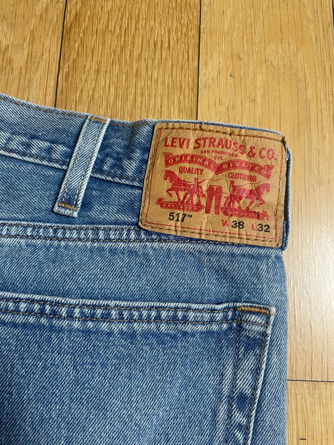 리바이스 517 부츠컷 플레어컷 데님 38x32 (36정도) 상품이미지3