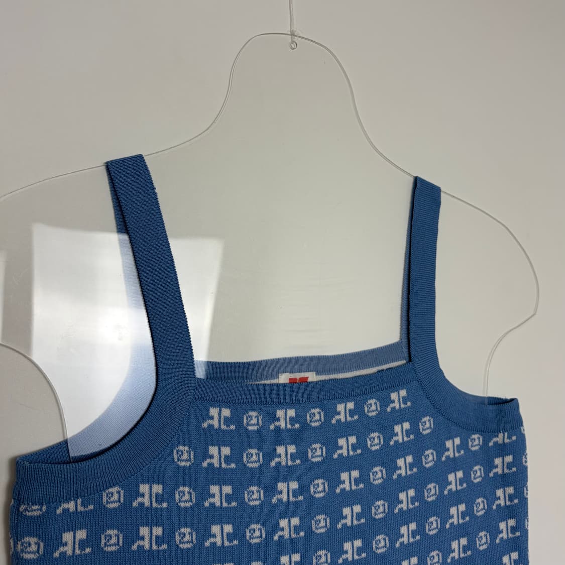 Courreges 꾸레쥬 로고 슬리브리스 나시 민소매 티셔츠 상품이미지2