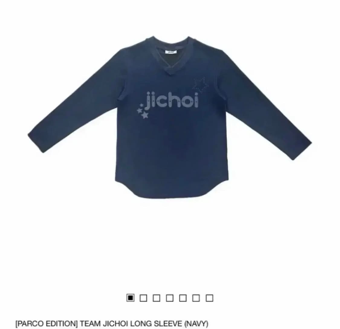 팀 지초이 롱슬리브 파르코 에디션 네이비 2 상품이미지1