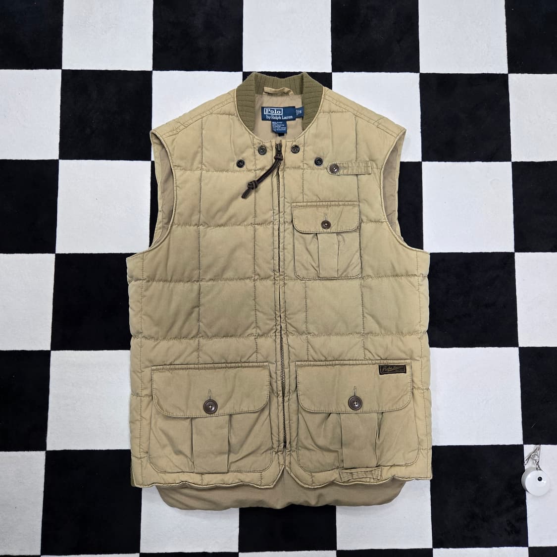 S 폴로랄프로렌 헌팅 패딩 베스트 밀리터리 패딩조끼 상품이미지1