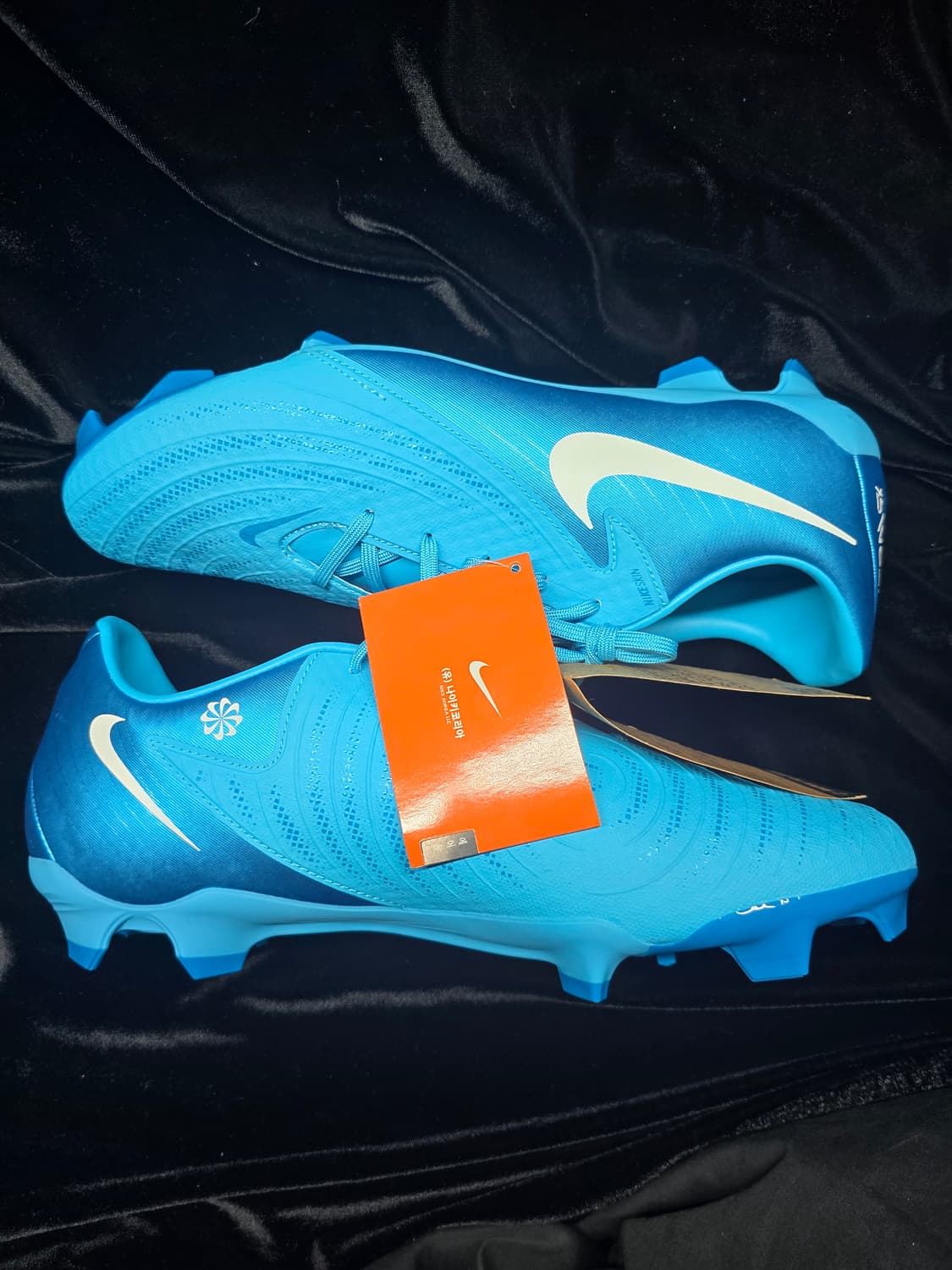 새제품) 나이키팬텀 gx2 아카데미블루 fg/MG 280 판매합니다. 상품이미지1