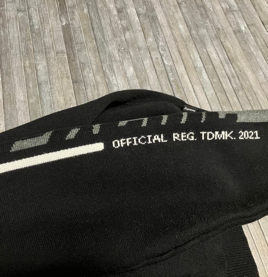 Supreme 21fw sleeve stripe sweater 상품이미지3