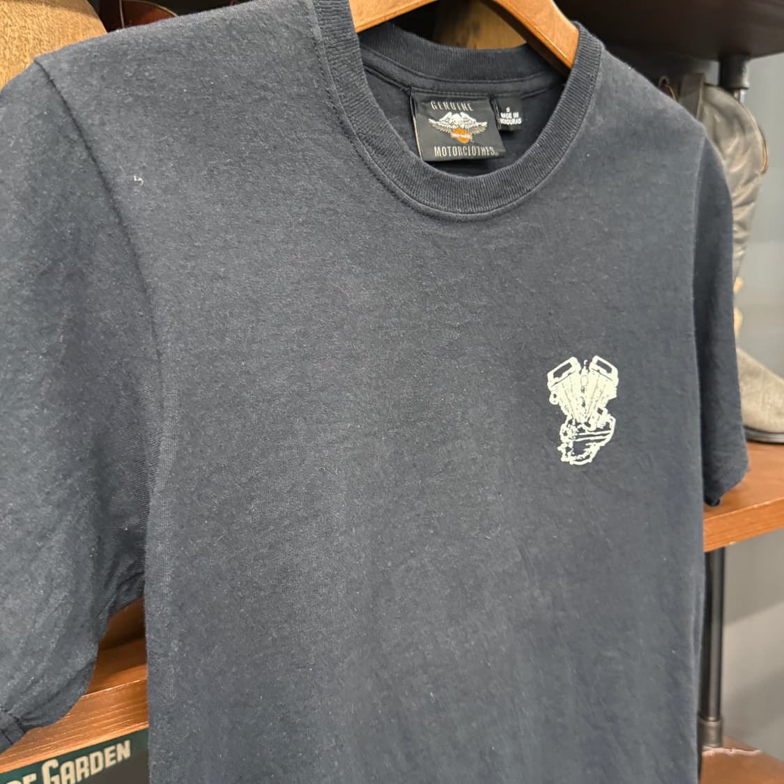 할리 데이비슨 V-TWIN 엔진아트 그래픽 티셔츠 N847   상품이미지3