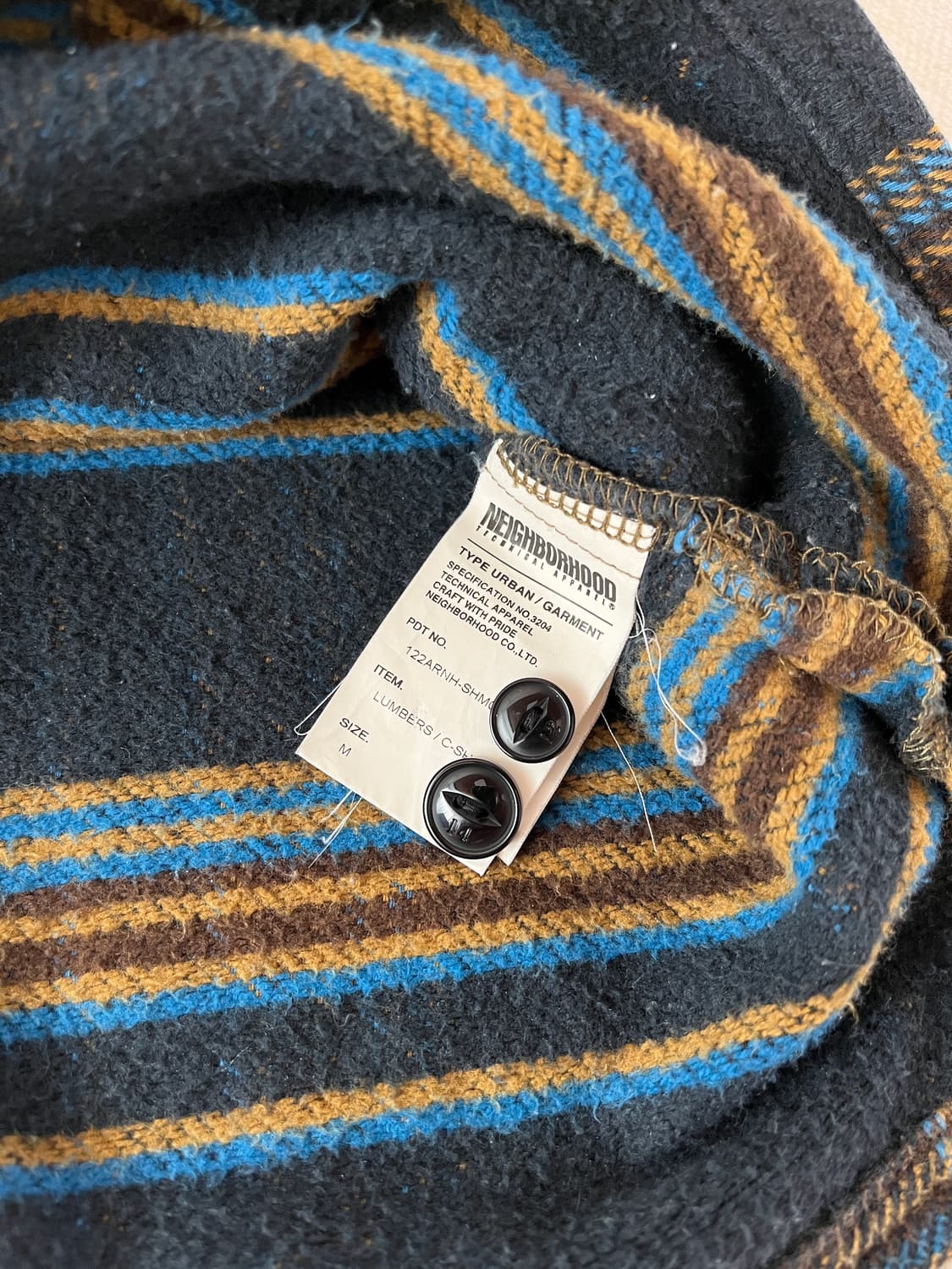 네이버후드 12fw 럼버 셔츠 상품이미지4