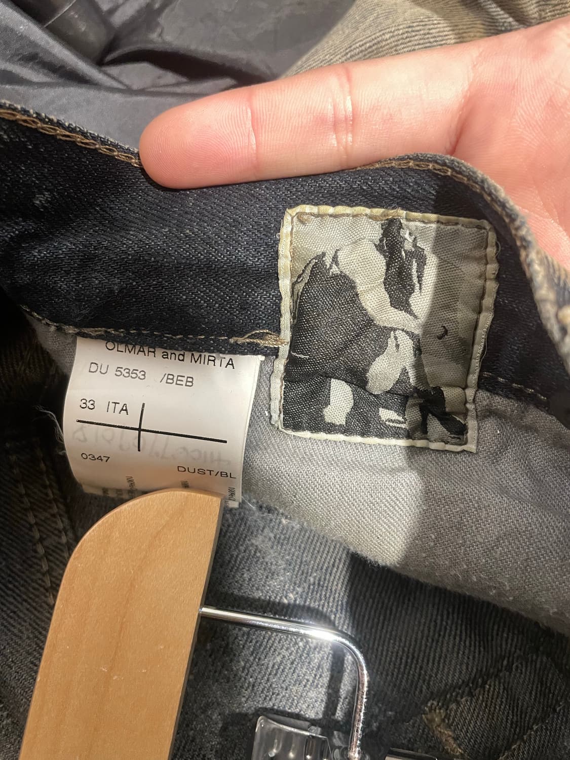 Rick Owens 00’s detroit cut denim (33) 상품이미지6