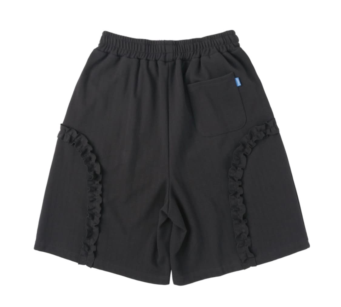 써넥트 반바지 버뮤다팬츠 챠콜 Herringbone Frill Short 상품이미지2