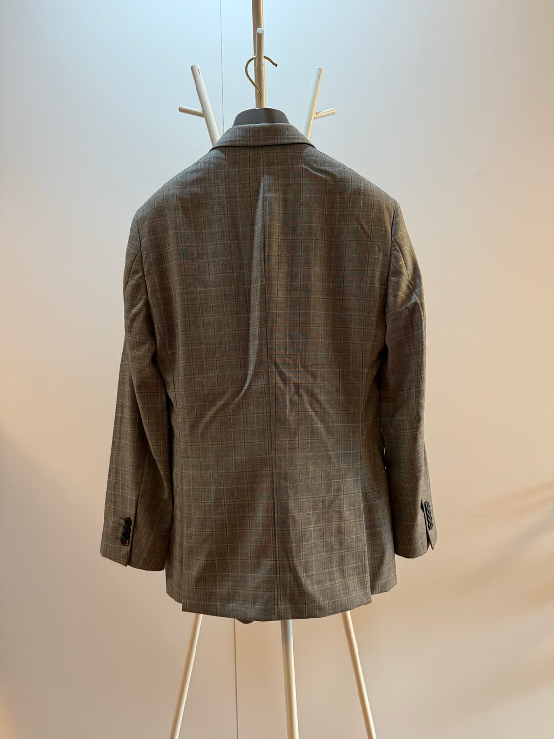 체크 패턴 슈트 상품이미지3