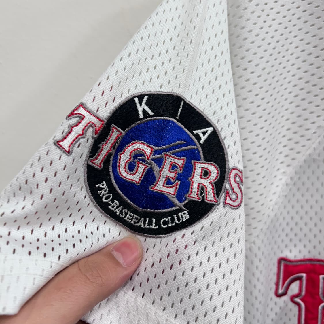 기아타이거즈 구형 팀로고 베이스볼 져지 상품이미지3