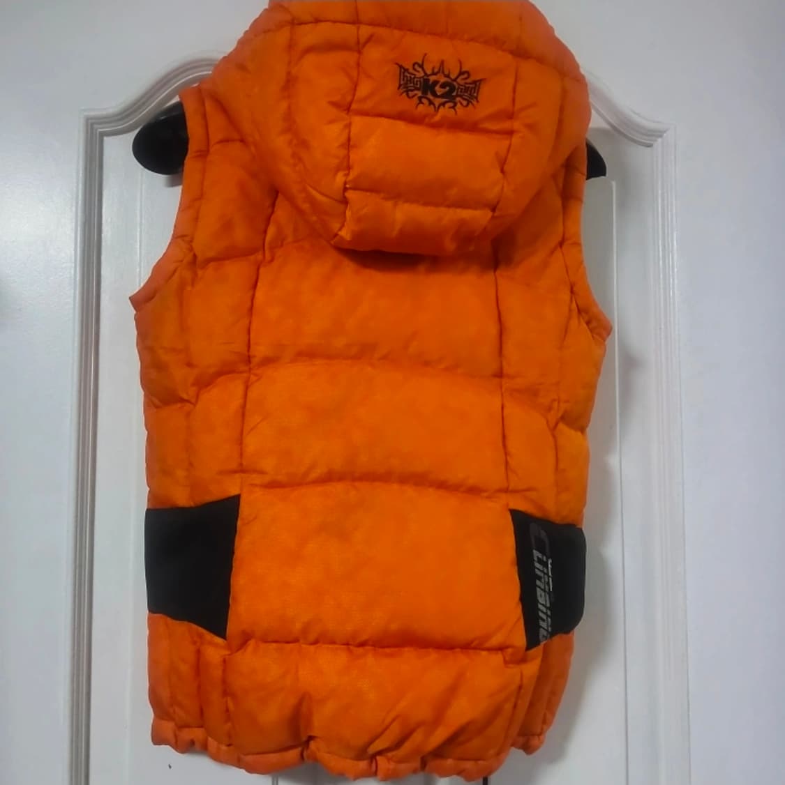 k2 오리털 패딩 조끼 덕다운  후드 집업 자켓 여자 90 상품이미지3