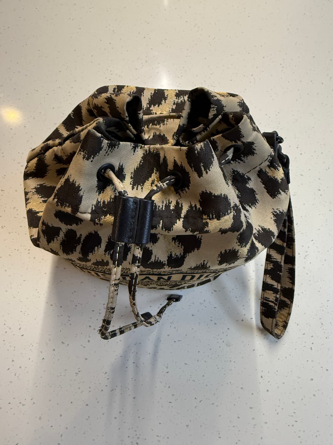 디올 트래블 호피 파우치백 상품이미지2