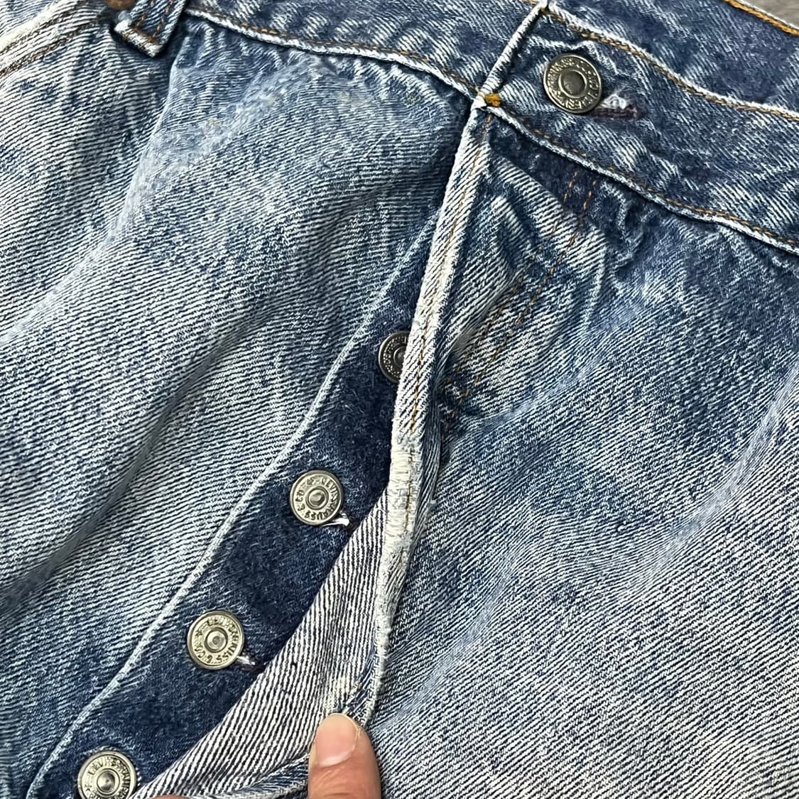  USA 리바이스 501 데님 팬츠 y14698 상품이미지4