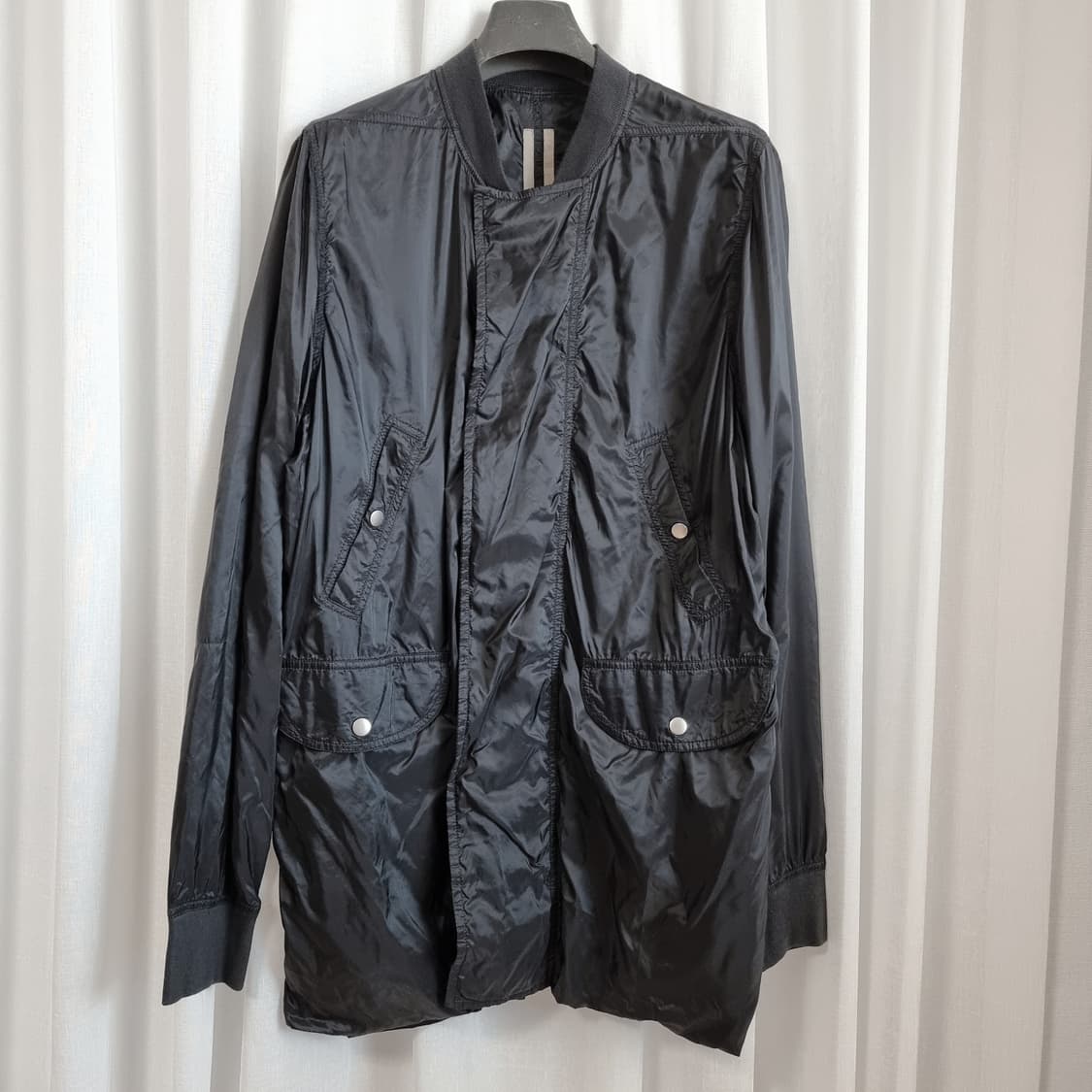 릭오웬스 다크쉐도우 19SS 바람막이 플라이트 자켓 (택달린새상품) 공용 상품이미지1