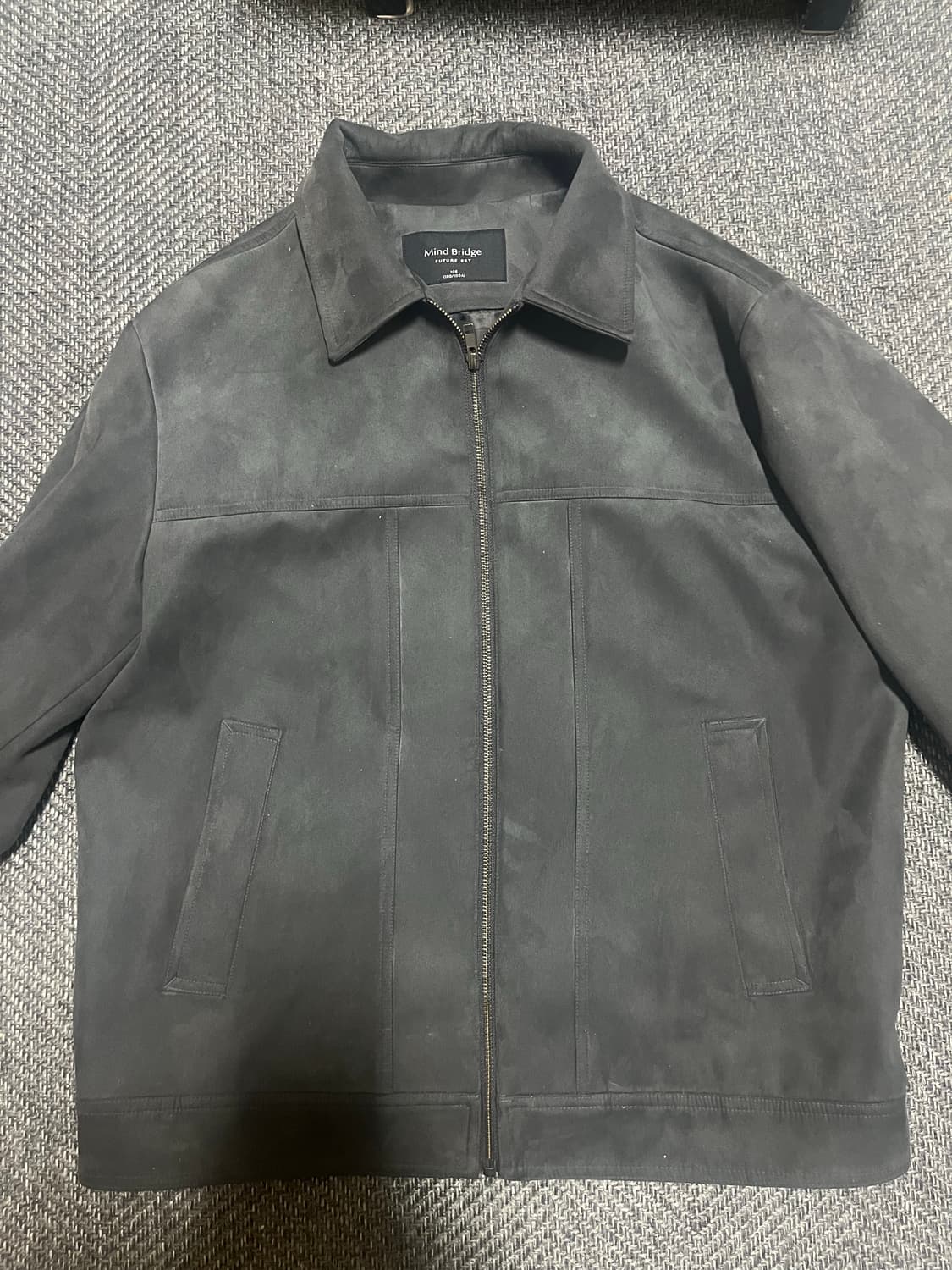 스웨이드 제질 자켓 상품이미지1