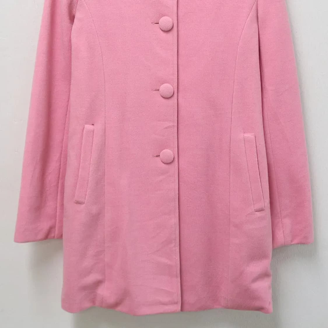 EPEE 핑크 딸기우유 히메갸루 울 혼방 미디 코트 62015 상품이미지4