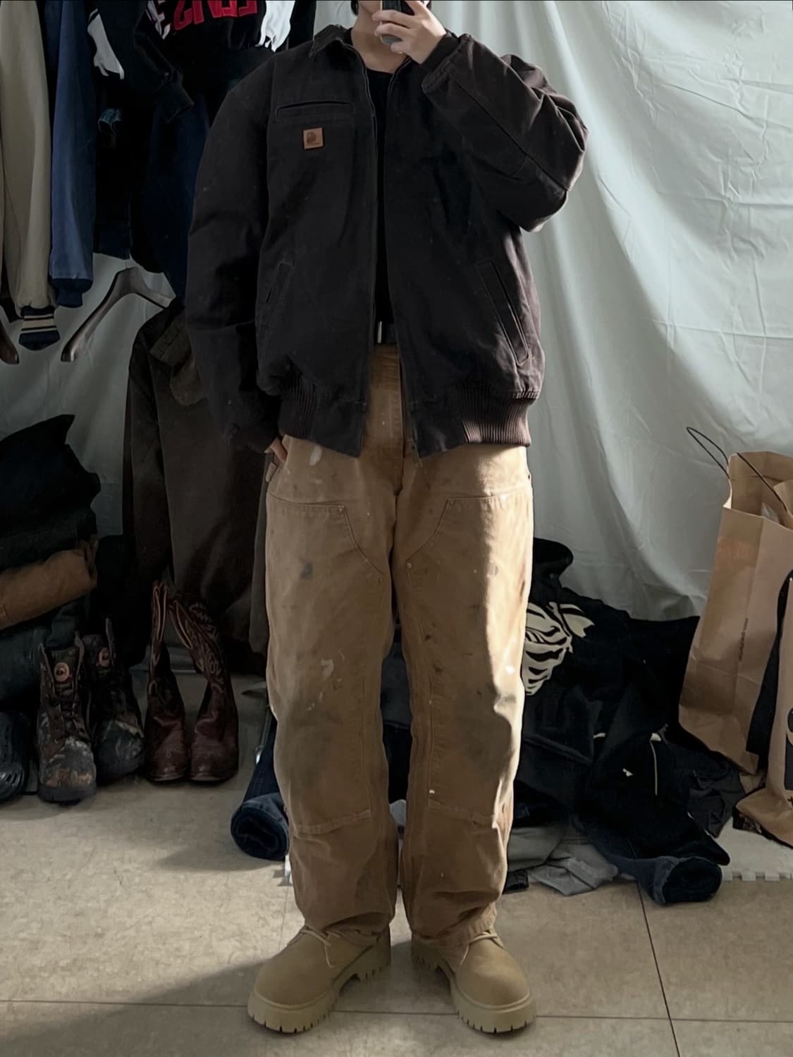 칼하트 뱅크스톤 워크자켓 상품이미지4