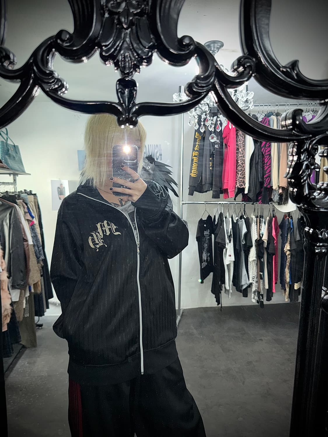 Punk mood printing jersey 상품이미지2