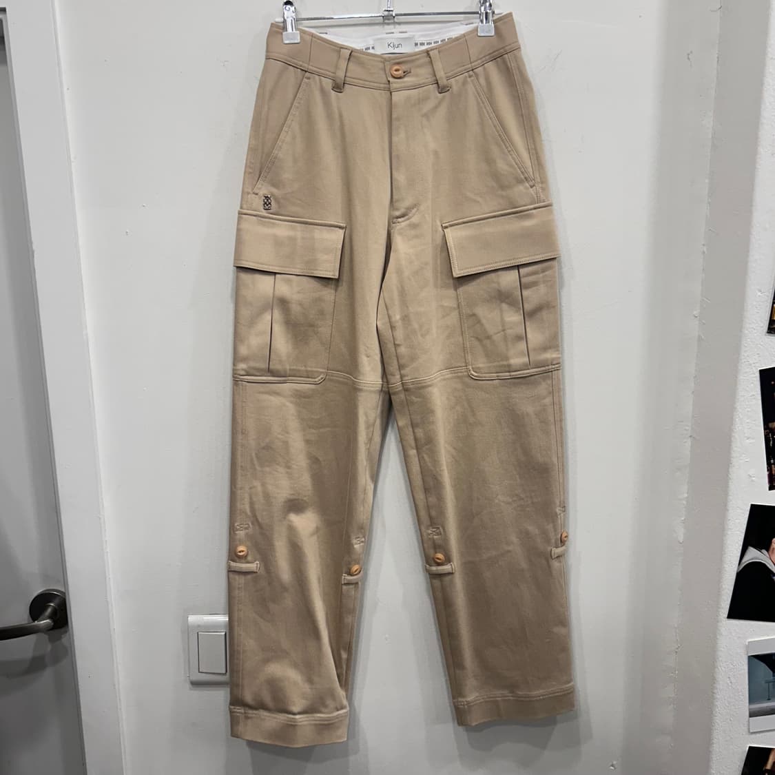 기준 와이드핏 골드와펜 스판코튼 카고팬츠 상품이미지2