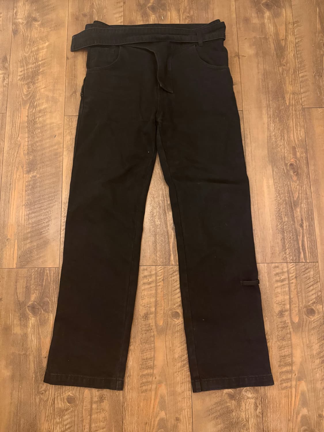 플라스틱프로덕트 드래그 팬츠(블랙) 상품이미지4