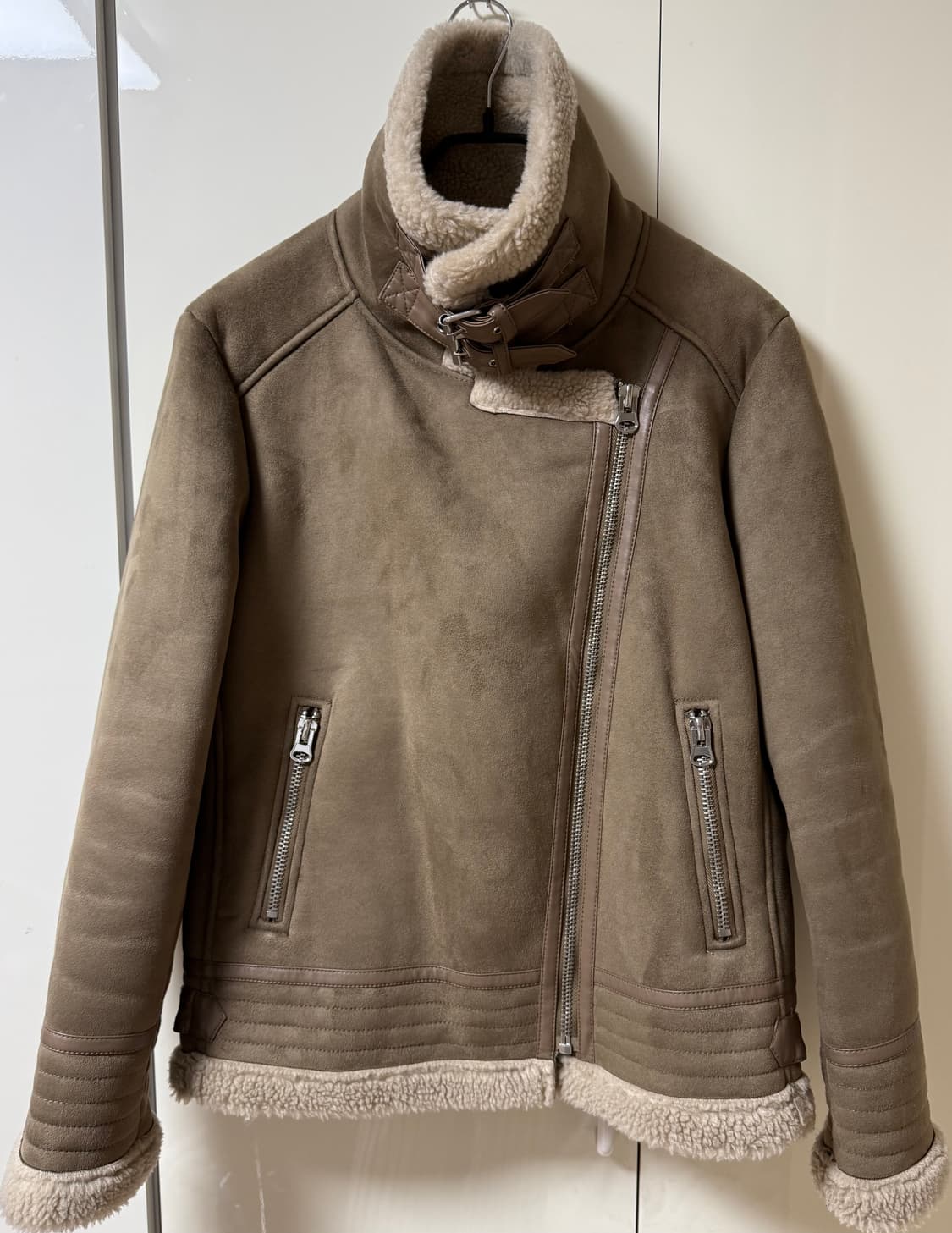 자라 아우터웨어 무스탕 자켓 상품이미지3