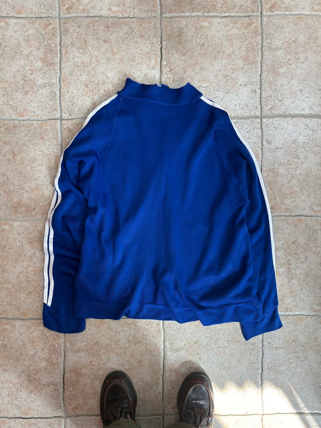 [L] USA vintage blue line zip-up 상품이미지3