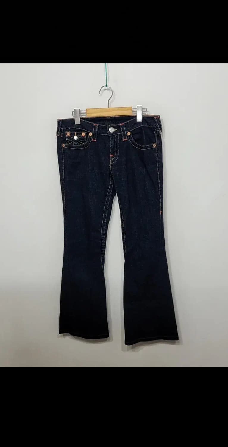 (30) 트루릴리젼 조이 청바지 스판 부츠컷 데님팬츠 매장판  상품이미지1