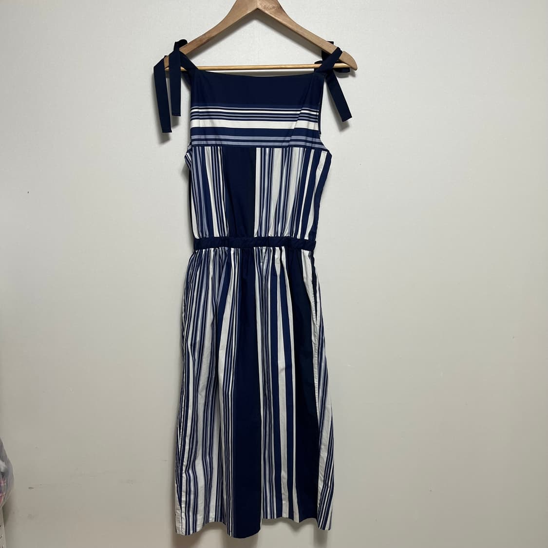 마시모두띠 스트라이프 리본 끈 원피스 EUR38 상품이미지6