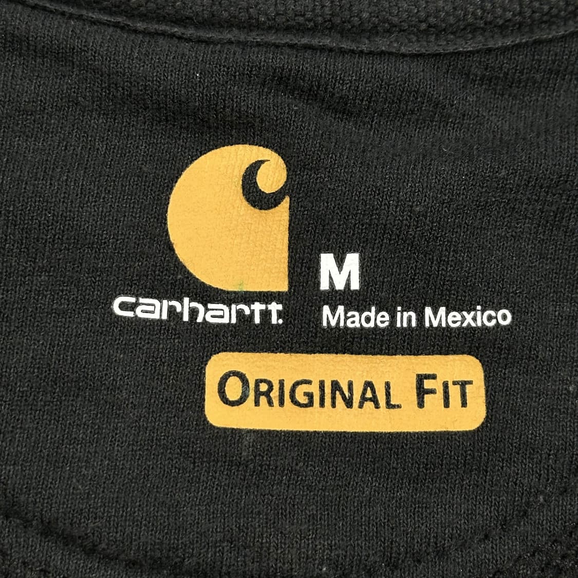 칼하트 오리지널 핏 블랙 후드집업 (실측 XL) 상품이미지6