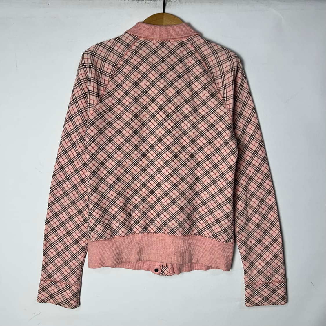 [BURBERRY] 버버리 런던 블루라벨 체크 집업 자켓 상품이미지2