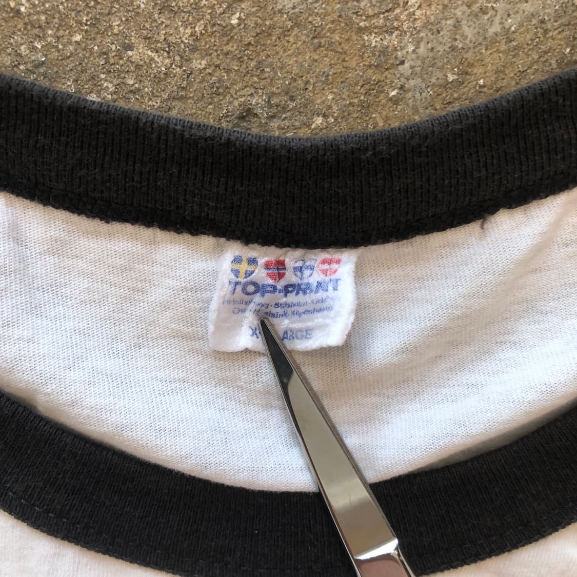 70s~90s Ringer T-shirt-XL 상품이미지3