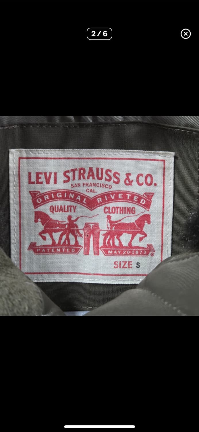 리바이스 덕다운 야상패딩 s 상품이미지2