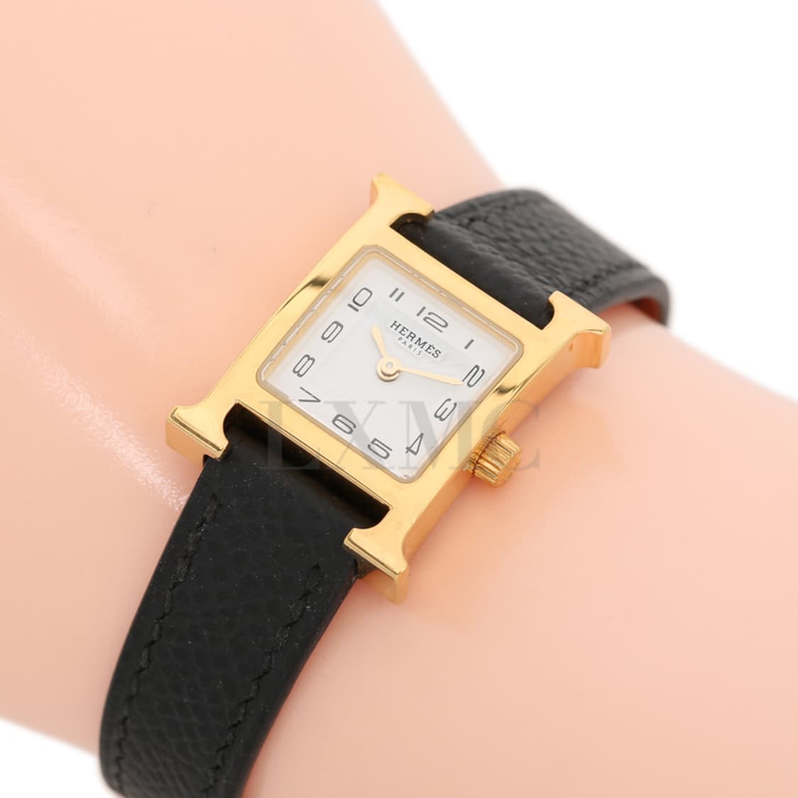 에르메스 에르워치 미니 H아워 가죽시계 HH1.101 Heure H 상품이미지9