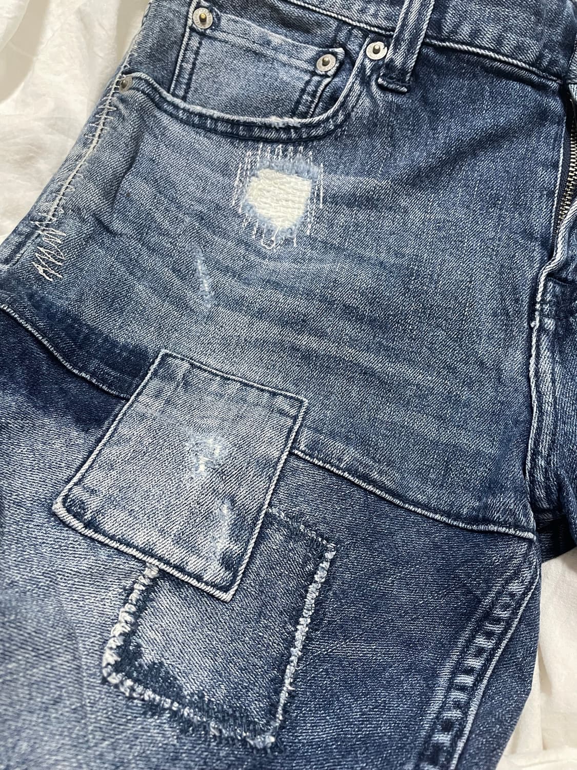 BAYFLOW DENIM 패치워크 TAPERED W31 상품이미지5
