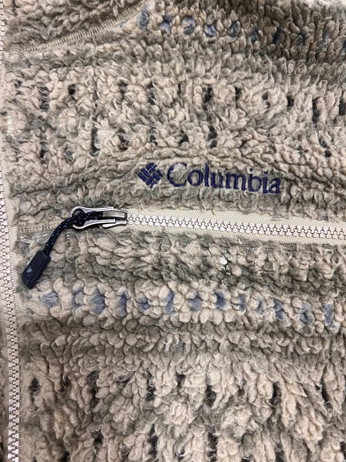 컬럼비아 후리스 점퍼 M (95~추천) 상품이미지5