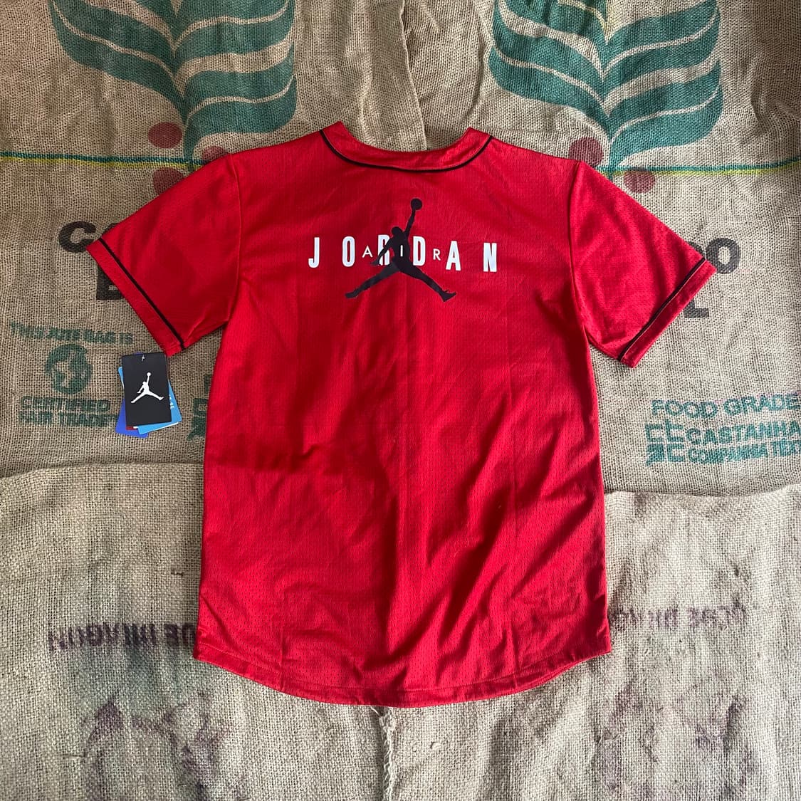 [XL] Jordan 점프맨 매쉬 베이스볼 져지 상품이미지6