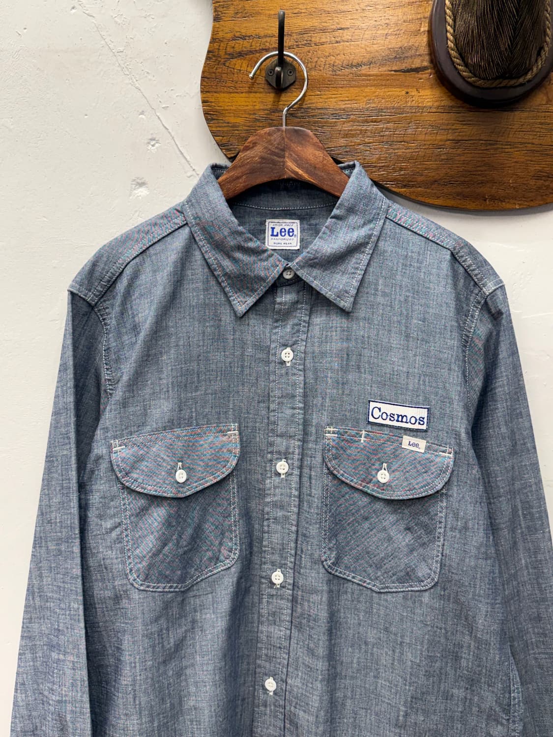 LEE Sanforized Work Wear Chambray Shirt 상품이미지2