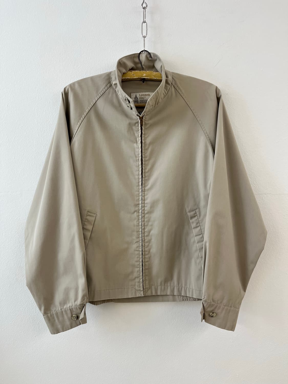 60s 빈티지 런던포그 헤링턴 자켓 스윙탑 블루종 상품이미지1