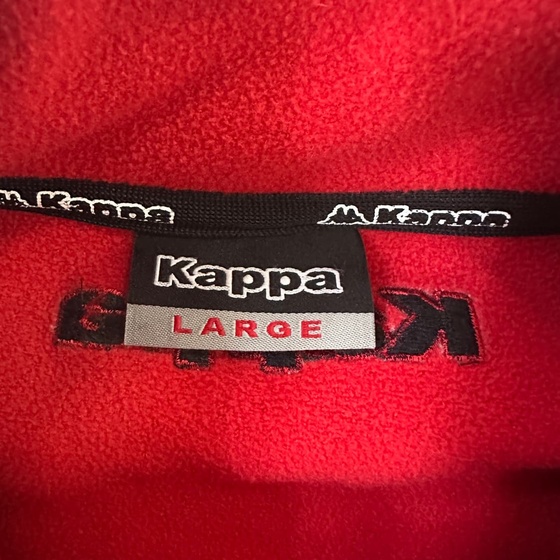 L 카파 빈티지 배색 집업 자켓 0330D 상품이미지2