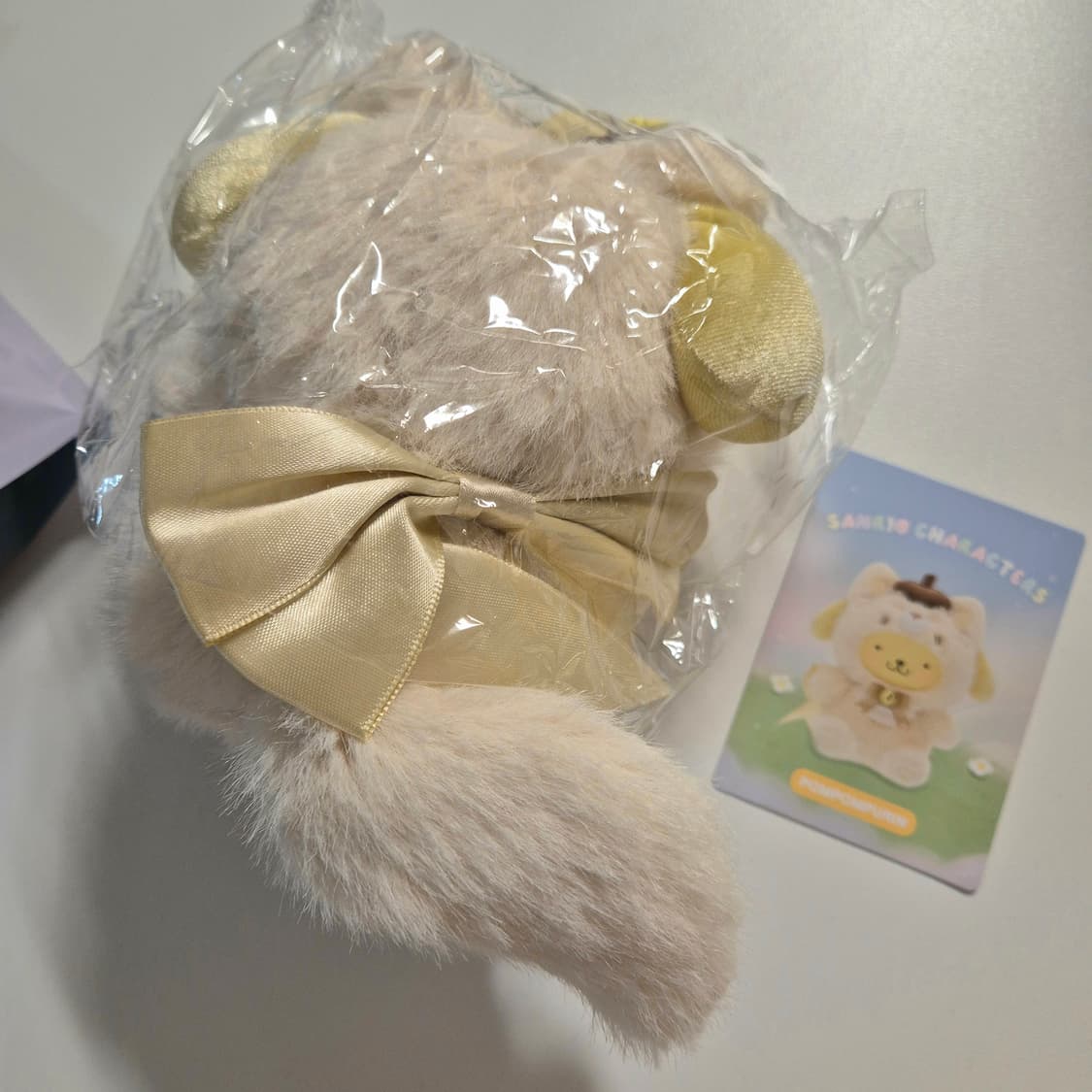 새상품/원가이하) 정품 폼폼푸린 산리오 여우인형 여우섬 털옷인형 폭스아일 상품이미지3